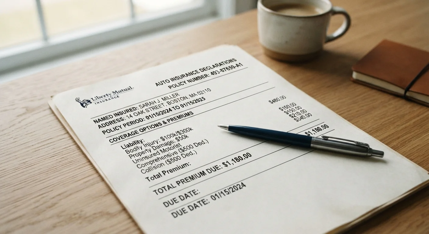 Auto Insurance Terms Every Driver Should Understand