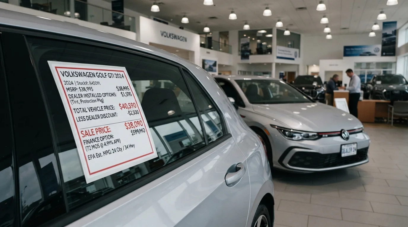Dealer Invoice, MSRP, and Market Value: What Those Numbers Actually Mean