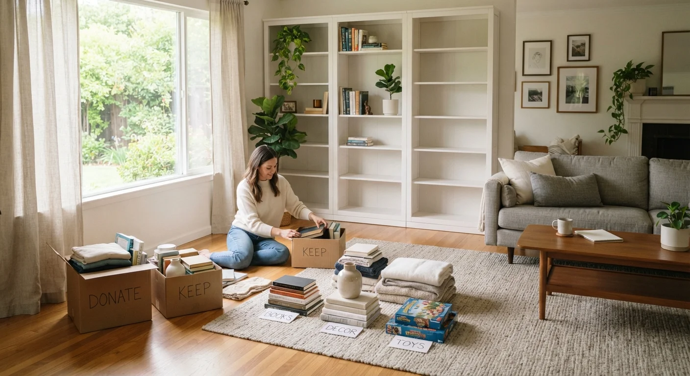 Decluttering a Whole House Without Burning Out