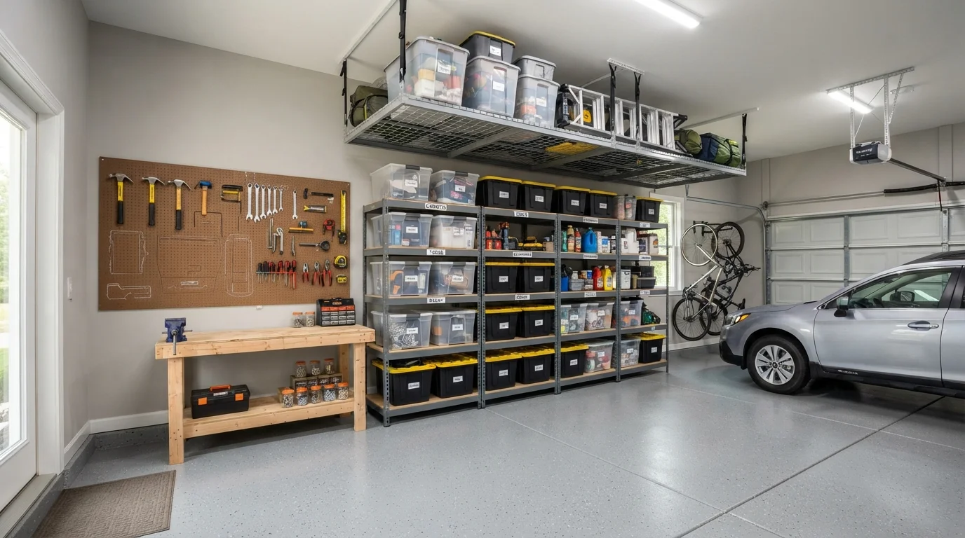 Garage Storage Systems: Shelving, Overhead Racks, and Wall Panels Compared