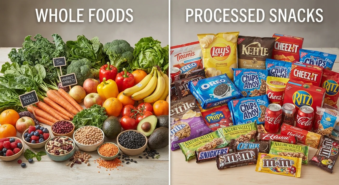 How Ultra-Processed Foods Differ from Minimally Processed Ones