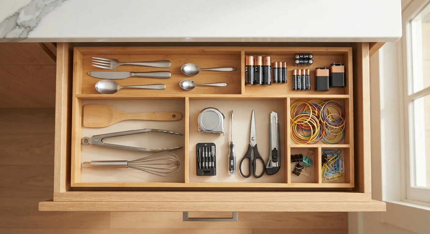 Kitchen Drawer Chaos: Organizing the Most Ignored Space in Your Home