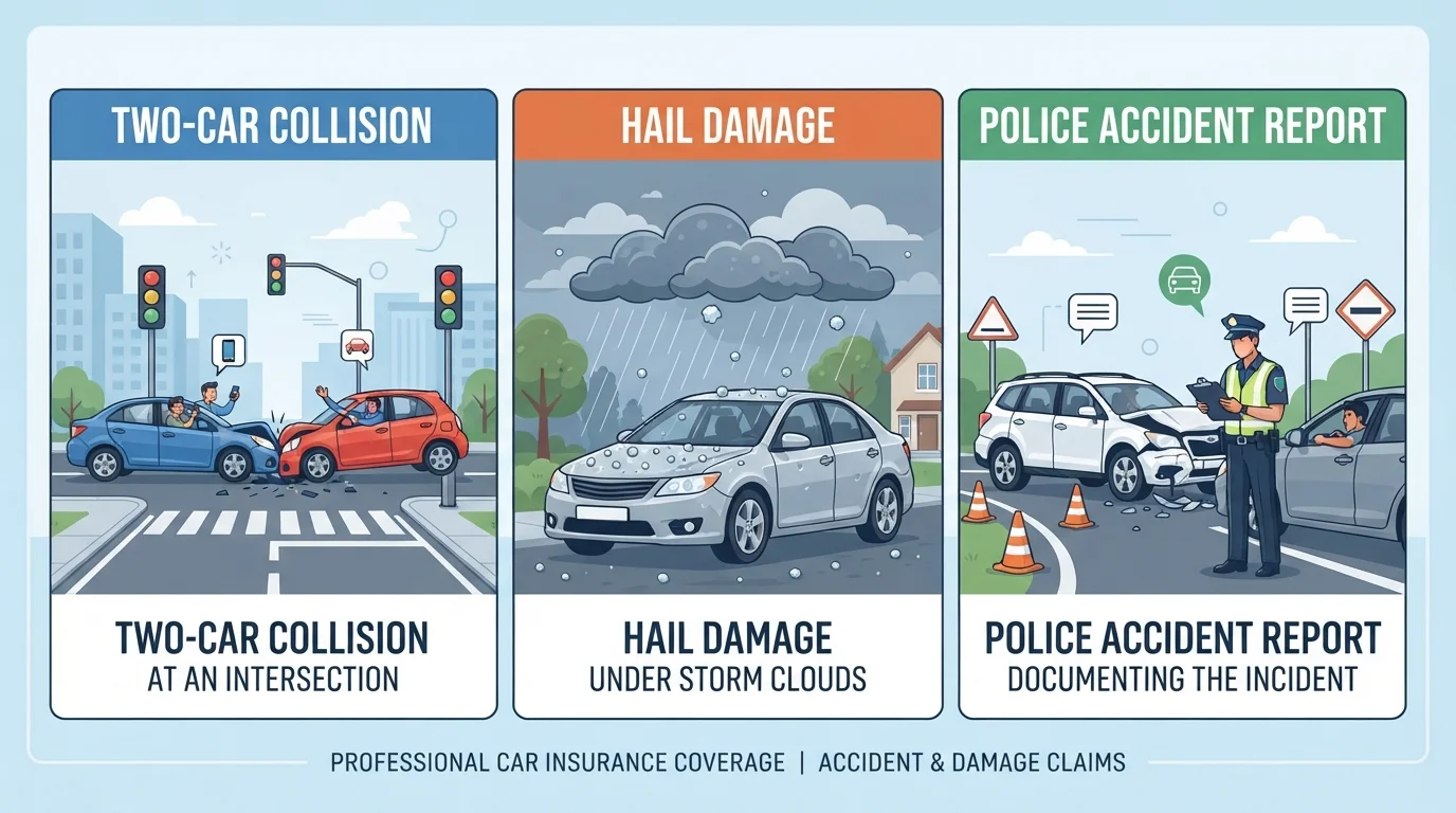 Liability, Collision, and Comprehensive: What Each Coverage Actually Pays For
