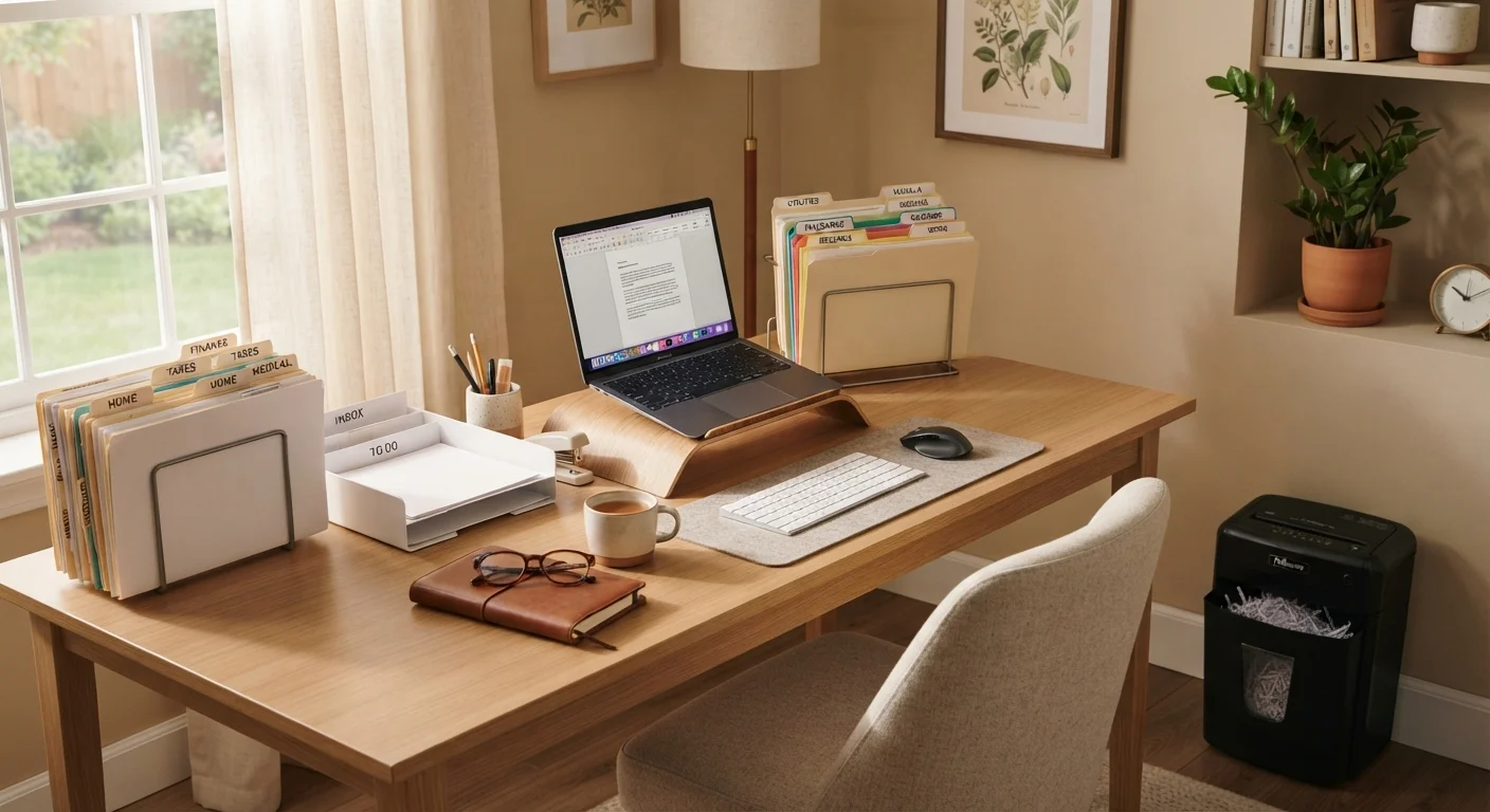 The Paper Problem: Managing Mail, Documents, and Paperwork at Home