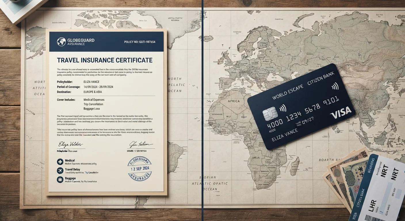 Travel Insurance vs. Credit Card Travel Protection: Understanding What Each Covers