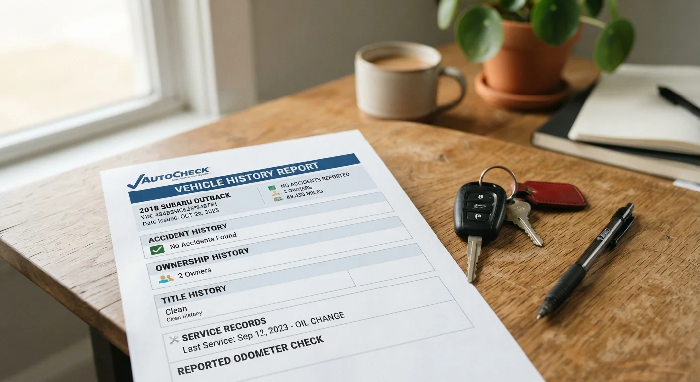 Vehicle History Reports: What They Reveal and What They Miss